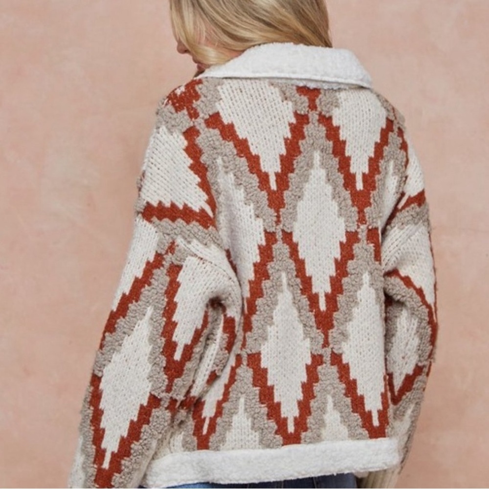 Gorgeous Sweater Knit Shacket - Picture 3 of 4